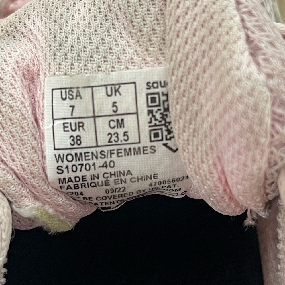 Saucony Women’s Cohesion 15 Running Shoe Pink Size 7 - Picture 11 of 12